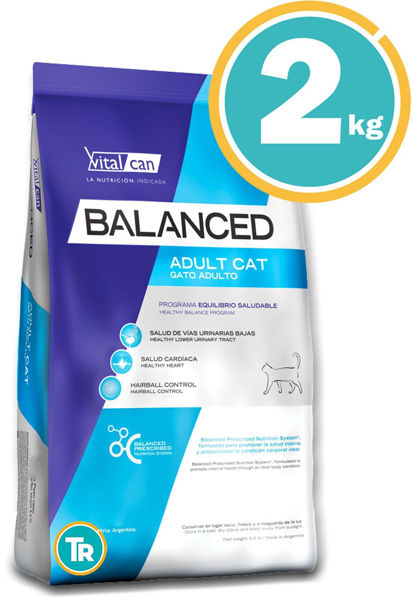 Imagen de BALANCED Gato Adulto 2 Kg