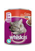 Imagen de PATE WHISKAS Adulto +1 Lata 340 grs  X 3 UNIDADES