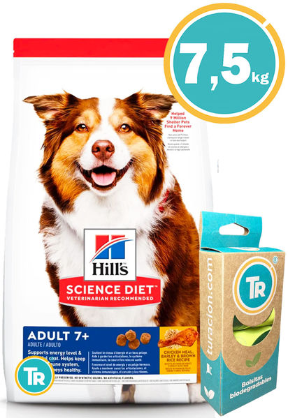 Imagen de HILLS Perro Mature ADULT7+ Original  7,5 kg