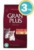 Imagen de GRAN PLUS Perro Cachorro Mini 3kg Pollo y Arroz + Patas de pollo