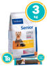 Imagen de HPM Virbac Perro Senior Razas Pequeñas y Mini 3kg + Veggiedent - PROMO WEB