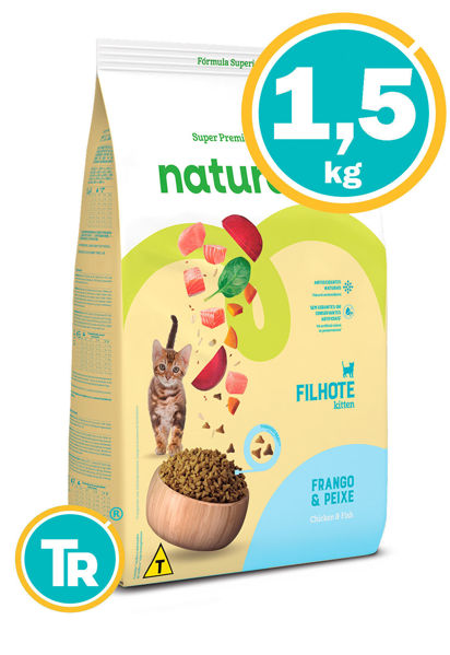 Imagen de NATURALIS Gatitos Pollo y Pescado 1,5kg
