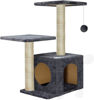 Imagen de RASCADOR GATO 2 NIVELES HUELLA BCT-0027