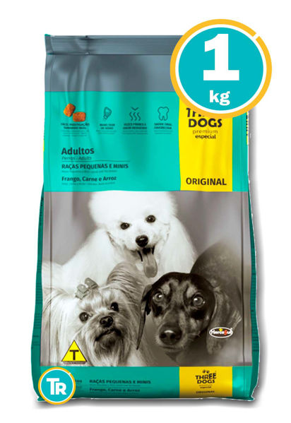 Imagen de THREEDOGS ORIGINAL ADULTO PEQUEÑO 1KG