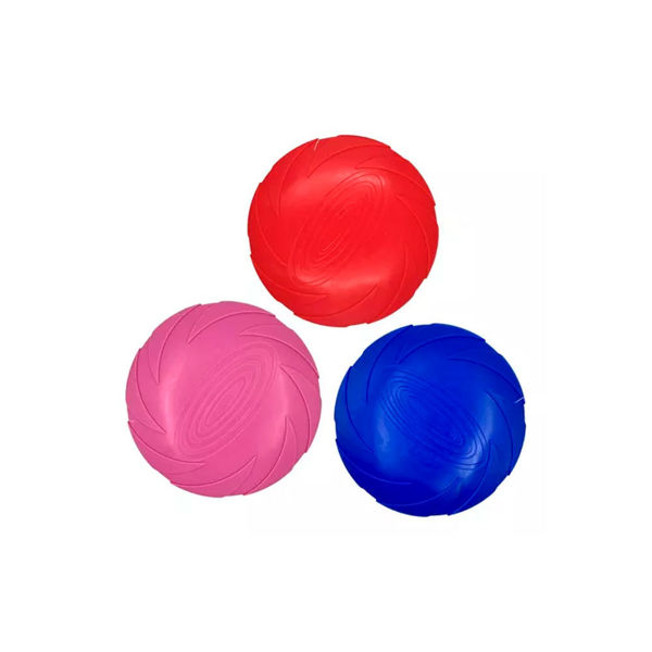 Imagen de Frisbee varios colores goma 15cm Ø