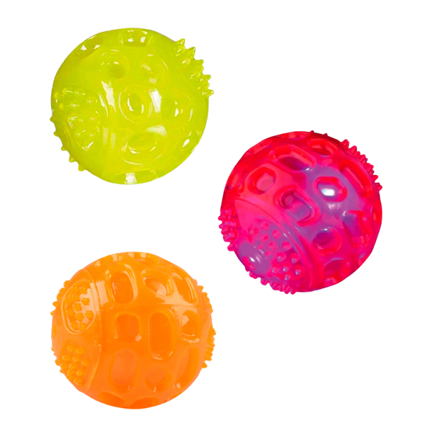 Imagen de PELOTA GOMA TPR SIN SONIDO TRIXIE 6CM