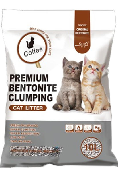 Imagen de SANITARIO CAT LITTER BENTONITA CAFE 4KG