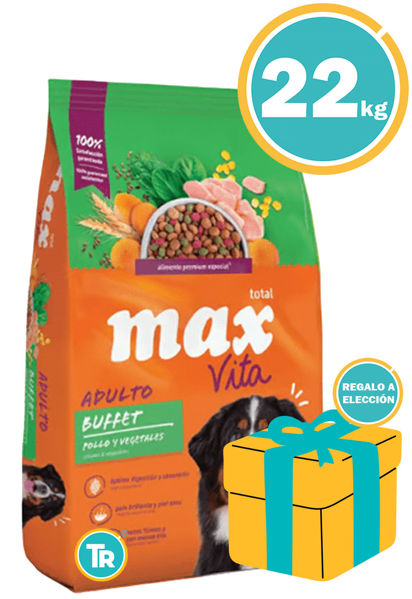 Imagen de MAX Alimento Buffet Perro Adulto 20 + 2 kg