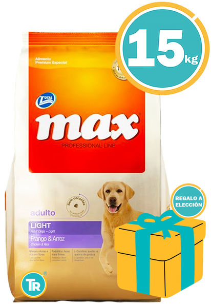 Imagen de MAX Alimento Light Perro Adulto 15 kg