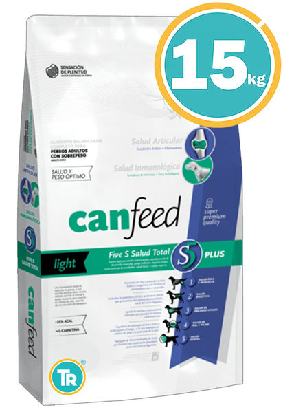 Imagen de CANFEED Perro adulto Light 15kg