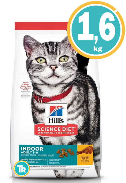 Imagen de HILLS Feline Adult Indor 1.6kg
