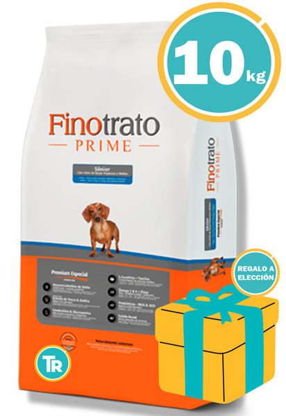 Imagen de FINOTRATO Alimento Senior Razas Pequeñas y Medianas 10,1kg
