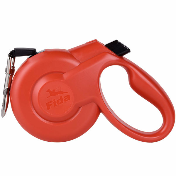 Imagen de CORREA FIDA STYLEASH RETRACTIL TALLE L 5M ROJA