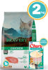 Imagen de BRAVERY GATO KITTEN POLLO 2 KG + Snack Churu