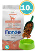 Imagen de MONGE MONOP CAT ADULT SALMON 10 KG + Pala dosificadora + Comedero