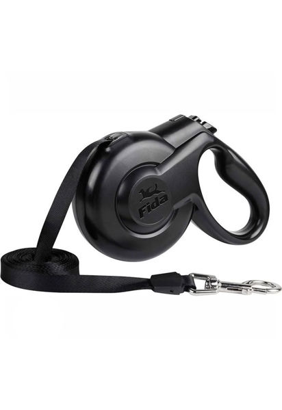 Imagen de CORREA FIDA STYLEASH RETRACTIL TALLE L 5M NEGRO