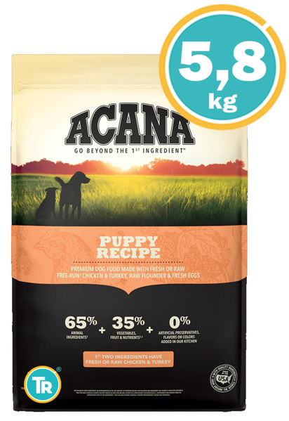 Imagen de ACANA DOG PUPPY RECIPE 5.8KG