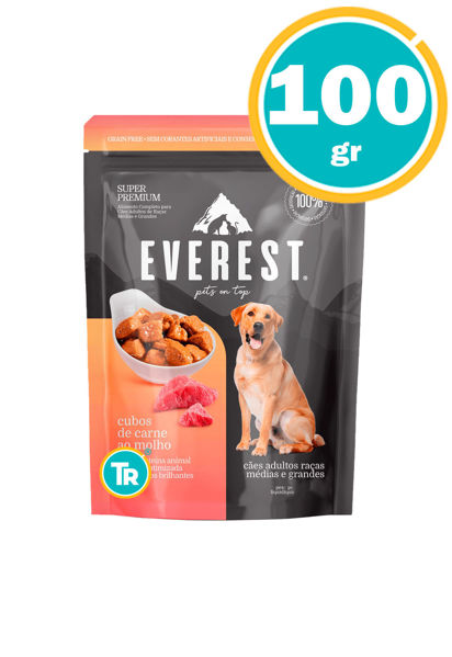 Imagen de Snack Everest Perro Adulto Carne En Cubos 100Grs