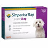 Imagen de ANTIPARASITARIO SIMPARICA Perro 10 mg 2,5 a 5 kg 3 comprimidos + Pata de pollo