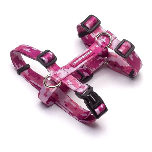 Imagen de ARNES H CAMUFLAGE ROSA TALLE M - CACHORREIROS