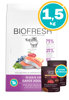 Imagen de BIOFRESH Gato Adulto 1,5 KG Salmon + Salsas