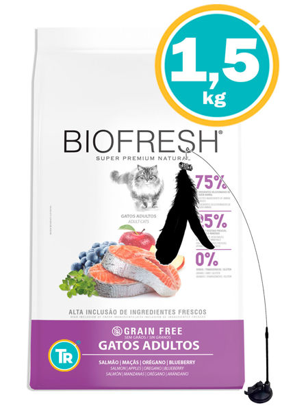 Imagen de BIOFRESH Gato Adulto 1,5 KG Salmon + Juguete
