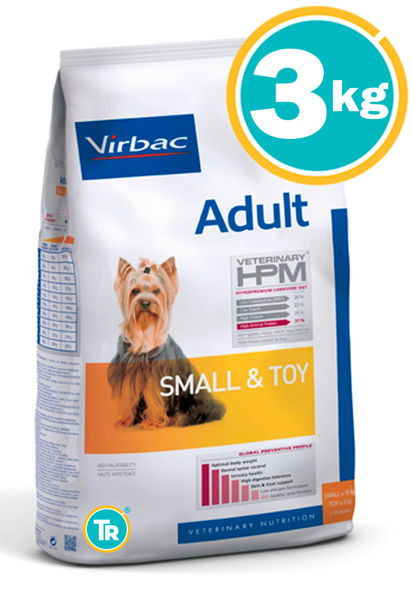 Imagen de HPM Virbac Dog Adulto Small & Toy 3kg