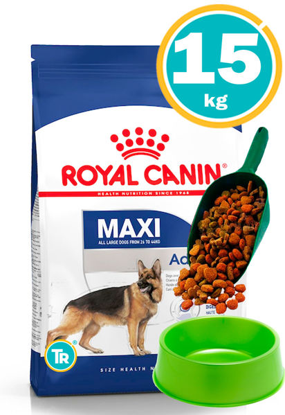 Imagen de ROYAL CANIN Maxi Adult 15 Kg + Comedero + Pala