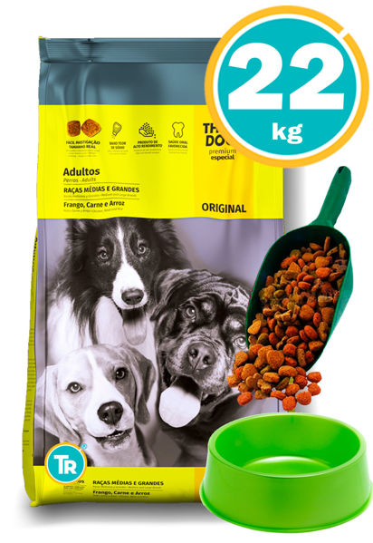 Imagen de THREEDOGS FAMILIA ORIGINAL MED/GRDES 20 + 2KG