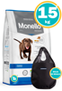 Imagen de MONELLO Perro Cachorro 15kg (POLLO)+ Bolsa Para Auto