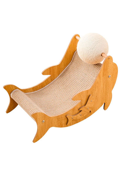 Imagen de Cama Rascador Delfines Para Gatos