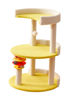 Imagen de Rascador 3 Niveles Interactivo - Color Amarillo