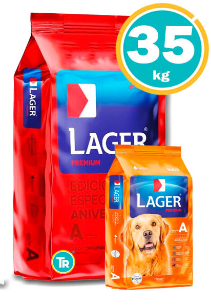 Imagen de LAGER Alimento Perro Adulto 25+10 kg