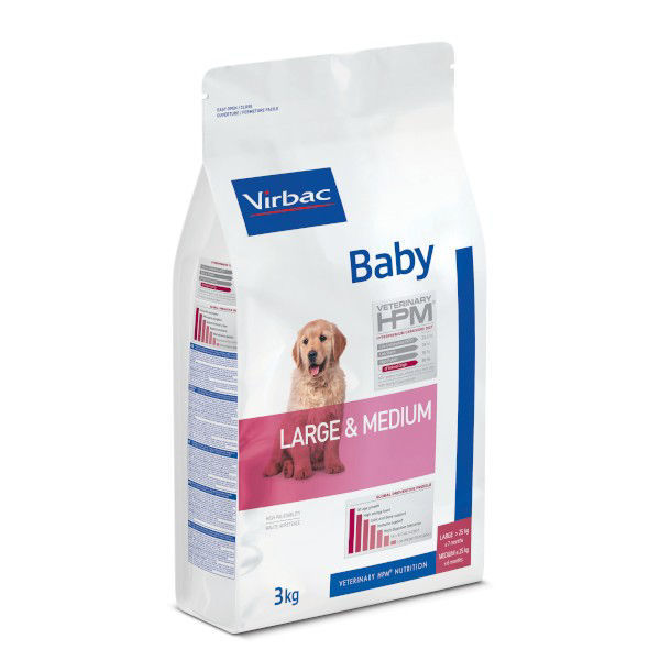 Imagen de HPM VIRBAC DOG BABY Razas Medianas y Grandes 3KG