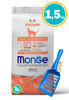 Imagen de MONGE Cat Monoprotein Adult Salmon 1.5 KG + Regalo a elección