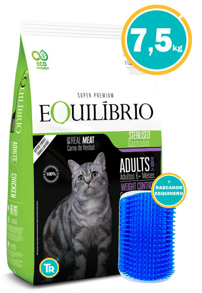 Imagen de EQUILIBRIO Gato Castrado 7,5 kg + Rascador