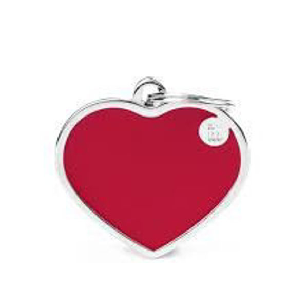 Imagen de CHAPITA CORAZÓN L ROJO - FERPLAST