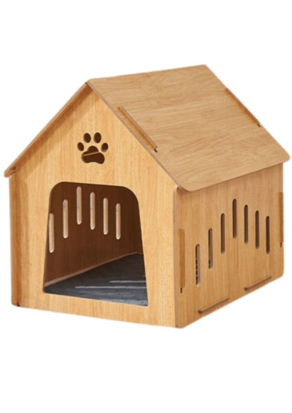 Imagen de CASITA P/MASCOTAS L CON ALMOHADÓN
