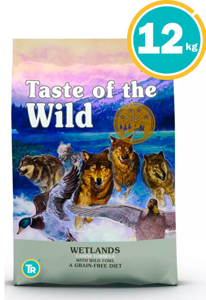 Imagen de TASTE OF THE WILD CANINE WETLANDS WILD FOWL 12.2KG