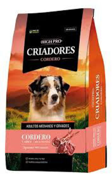 Imagen de CRIADORES ADULT HIGH PRO CORDERO 20+3 KG