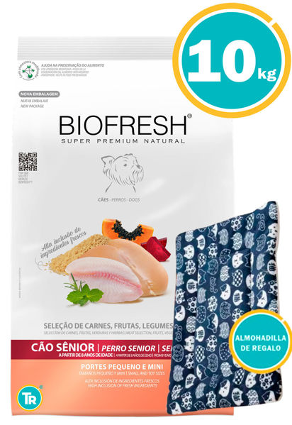 Imagen de BIOFRESH Senior Razas Pequeñas de 10 kg + Almohadón