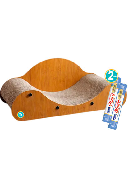 Imagen de Rascador/Cama para Gato + Snacks