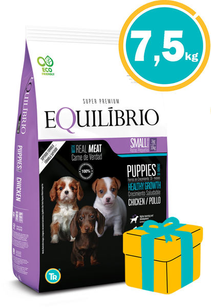 Imagen de EQUILIBRIO Alimento Cachorro Razas Pequeñas 7,5 kg