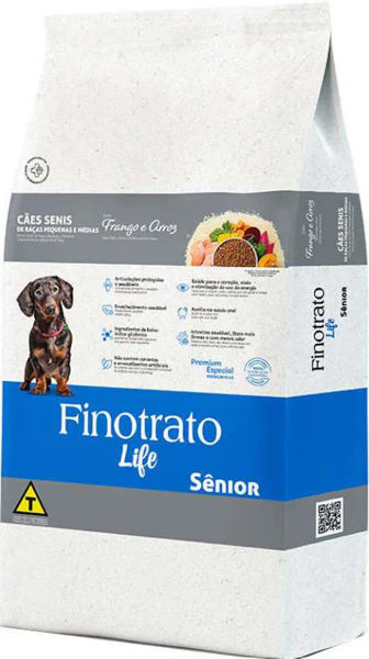 Imagen de FINOTRATO SENIOR RAZAS PEQUEÑAS Y MEDIANAS 10,1 KG (NUEVO)