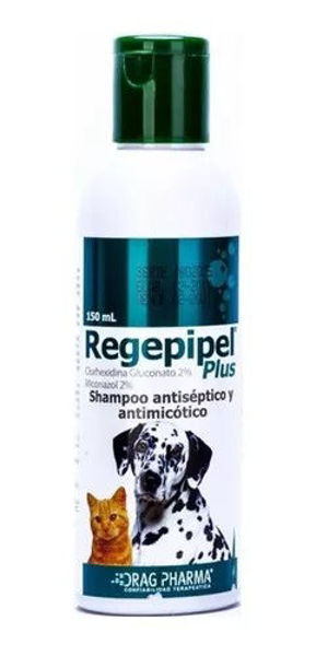 Imagen de SHAMPOO REGEPIPEL PLUS ANTISEPTICO Y ANTIMICOTICO 150ML