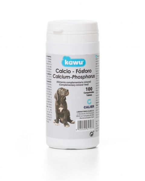 Imagen de KAWU CALCIO 100 COMPRIMIDOS COMPLEMENTO ALIMENTARIO