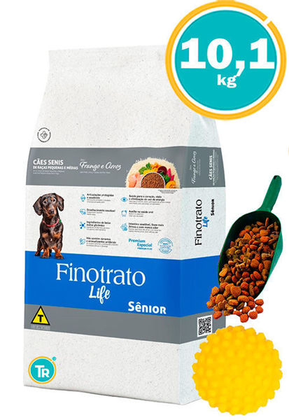 Imagen de FINOTRATO Life Senior Raza Peq y Med 10,1 KG + PALA Y PELOTA