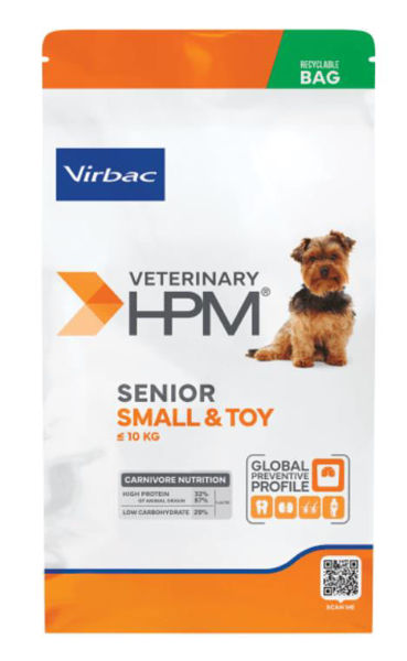 Imagen de HPM VIRBAC DOG SENIOR SMALL & TOY 3KG (NUEVO)