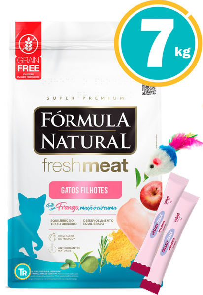 Imagen de Formula Natural Gatitos 7kg + Salsas + Ratón