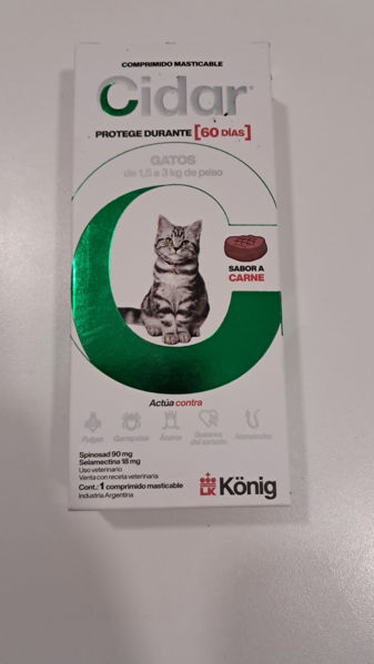 Imagen de CIDAR GATO DE 1,5 A 3KG